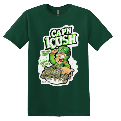 Cap'n Kush T Shirt (MEN)